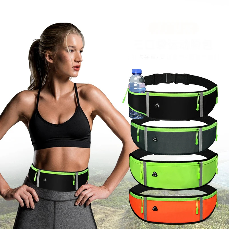 Running-Black-Grey-Waist-Bag-Adjustable-High-Capacity-Lightweight-Waterproof-Sports-Fanny-Pack-for-W-2004949